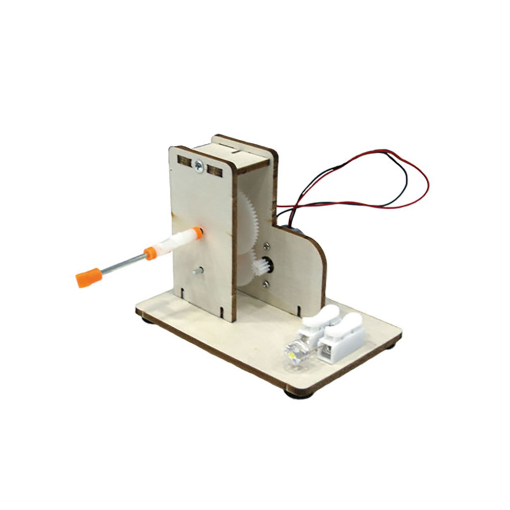 과학교구 자가발전기 LED 장난감 오토마타 키트 자체설명서