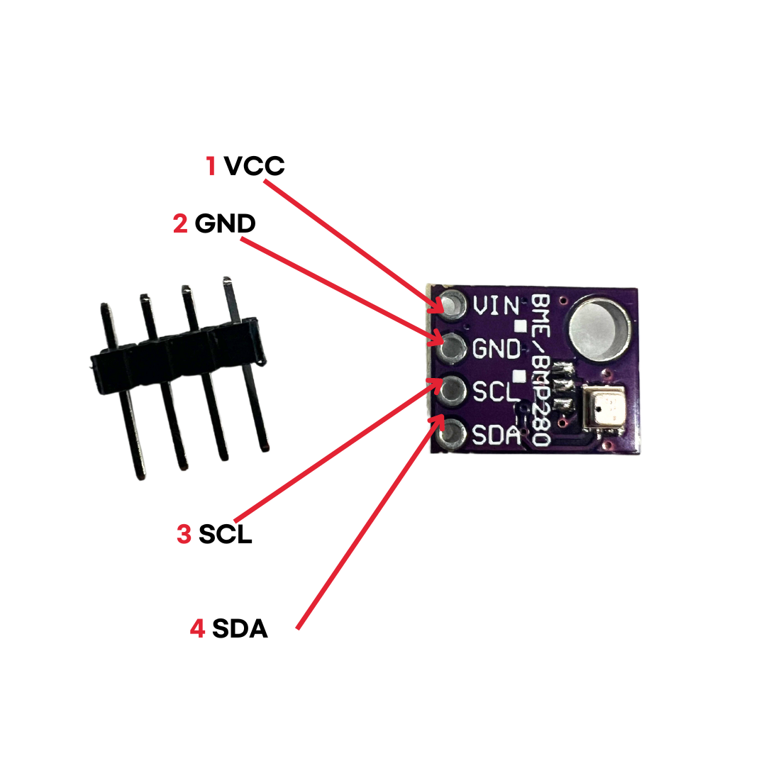 아두이노 압력 온도 습도 측정 I2C 모듈 BMP280